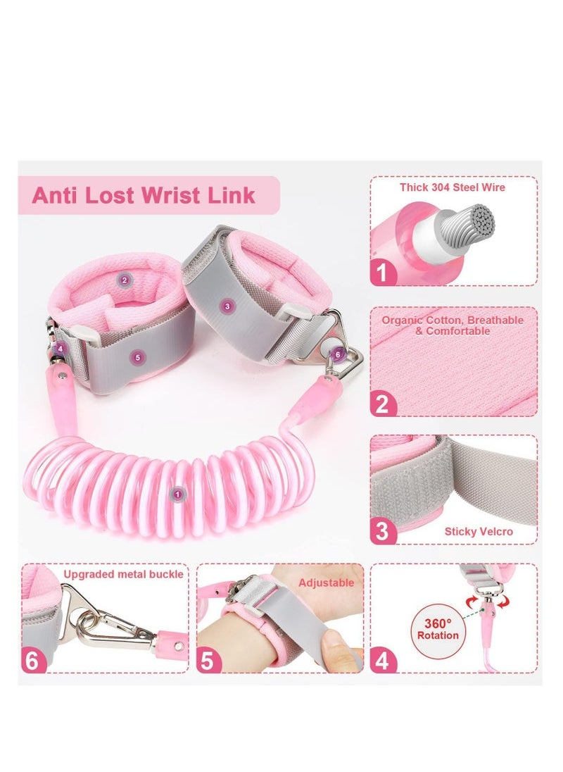MIXDE in 1 Anti-Lost Baby Safety Belt Kids Walking Wristband for Outdoor Activity  - Image 4