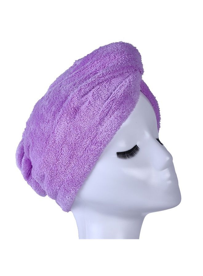 YYXR Microfiber Hair Drying Towel Ultra Absorbent Twist Hair Turban Drying Cap Hair Wrap - Image 5