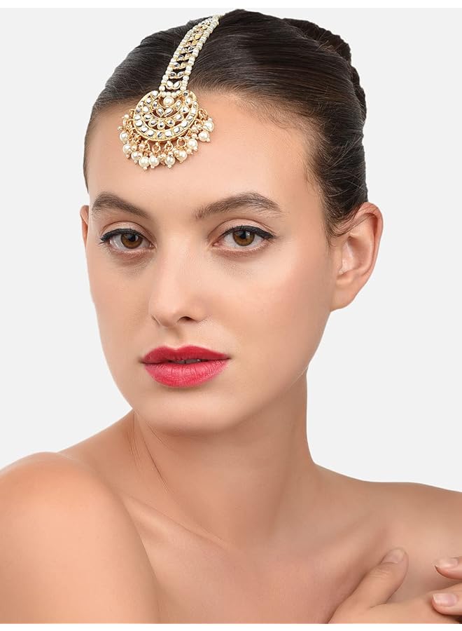 erorex Hair Jewelery For Women Golden Zpfk9004 - Image 2