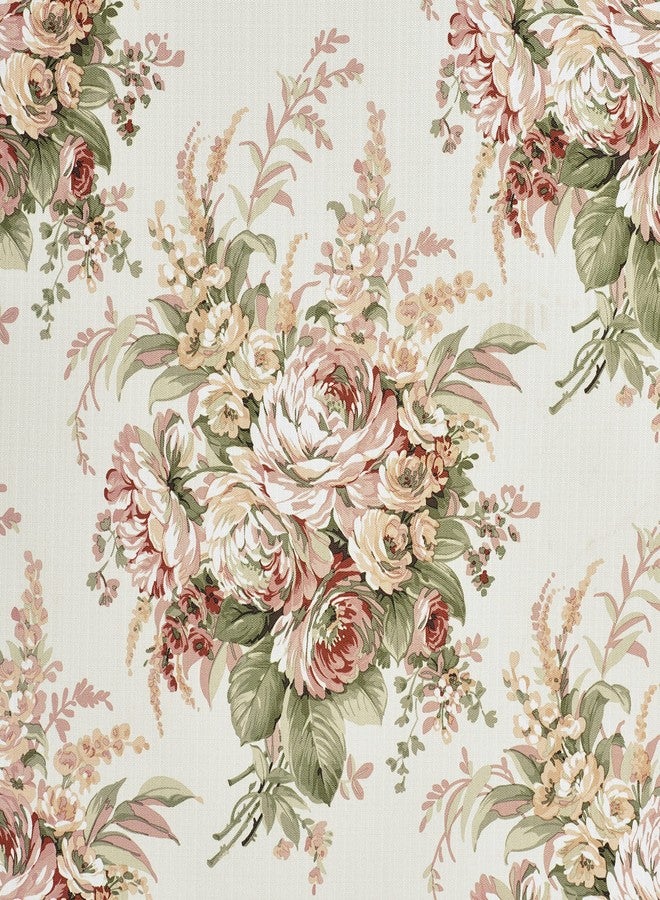 Overstock Five Queens Court 84" Window Panel Pair, Coral, 41X84 - Image 1