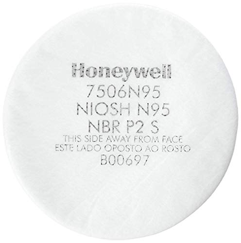 North by Honeywell 7506N95 Particulate Filters CartridgeFilter NonOil Particulates N95 Purple Pack of 10