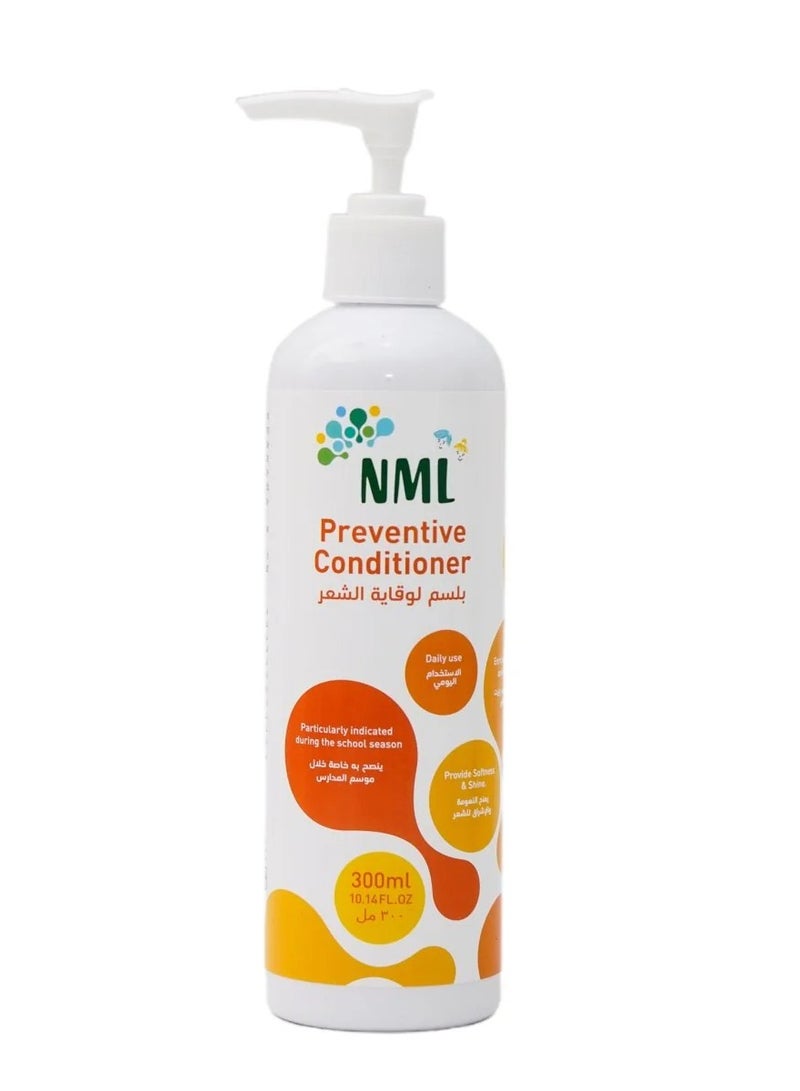 NML NML Diamond Combo Pack – Shampoo 300ml, Conditioner 300ml, Detangling Brush, Nit Comb & Elastic Bands  - Image 3