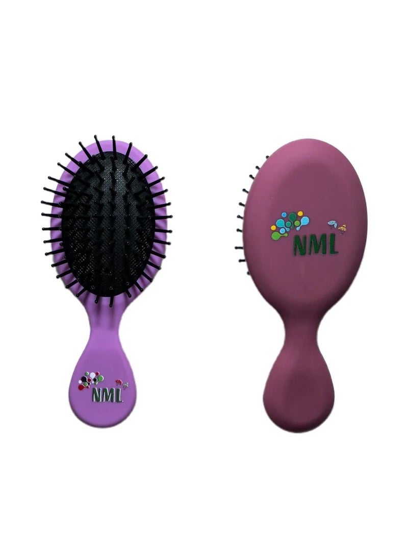 NML NML Diamond Combo Pack – Shampoo 300ml, Conditioner 300ml, Detangling Brush, Nit Comb & Elastic Bands  - Image 5