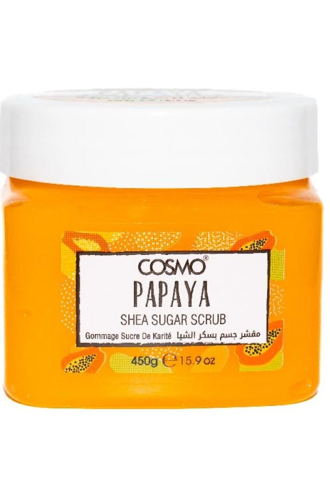 كوزمو مقشر السكر بزبدة الشيا والبابايا 450 جرام - Image 1