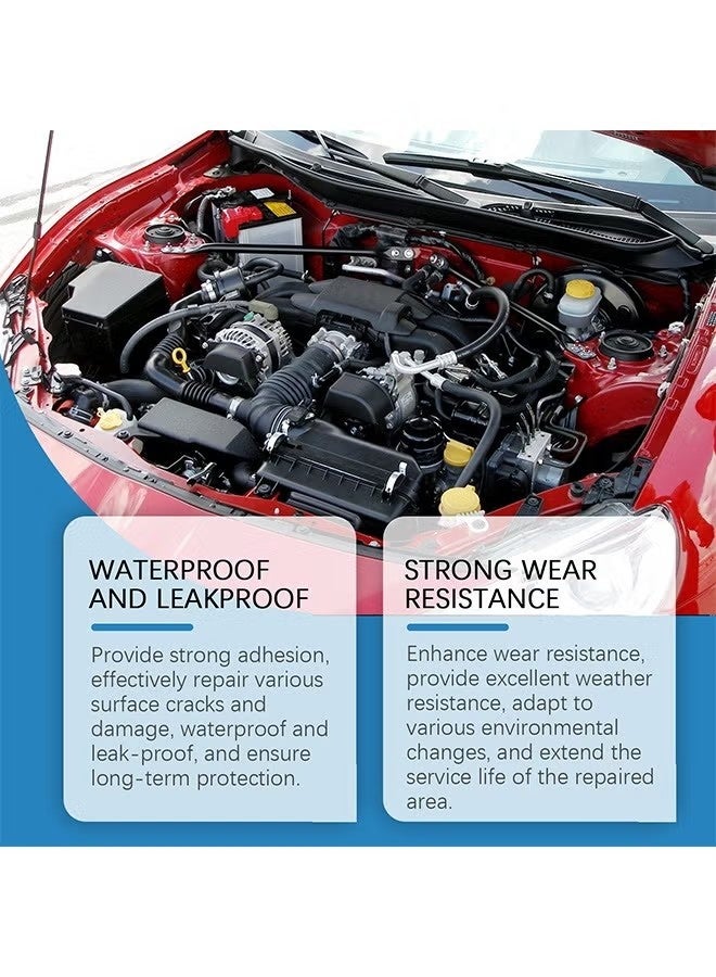 Homonth Black Silicone Sealant, RTV Silicone Gasket Maker, High Temperature, Oil Resistance, Seals Engine Parts Such as Cylinder Heads, Oil Sumps, Water Pumps (50g) - Image 5