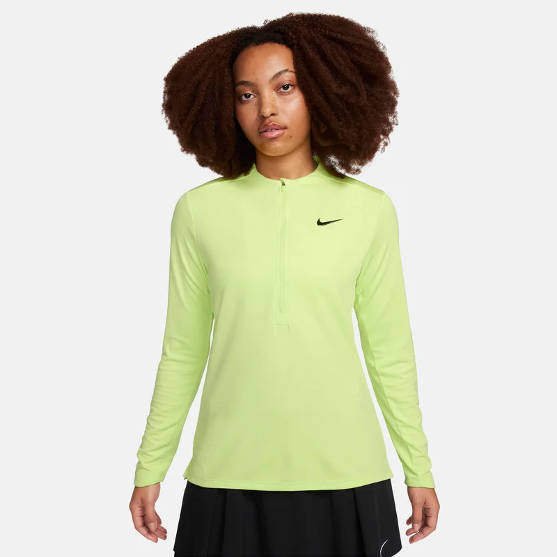 Nike Green Women's Dri-FIT UV Advantage 1/2-Zip Top for Women | Best Price UAE