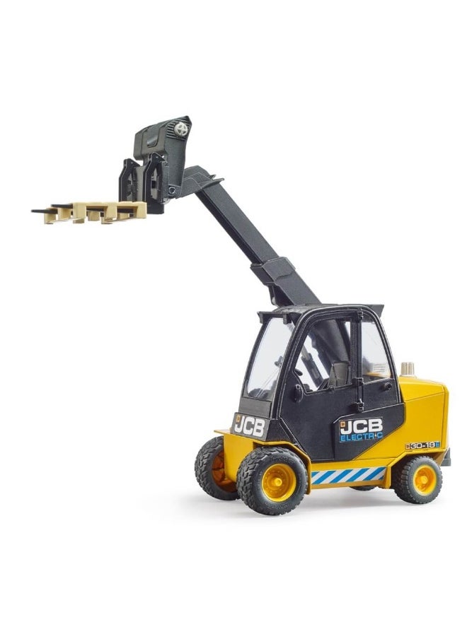 Bruder Bruder Electric JCB Teletruk with Pallet (31.7 x 11 x 18.2 cm)  - Image 4