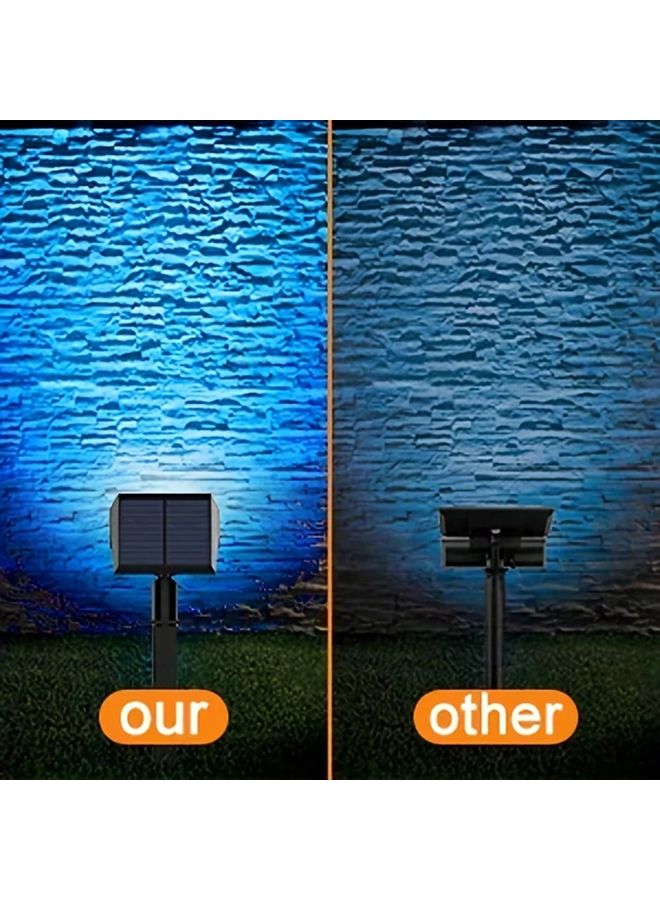 4 Pack Solar Outdoor Spotlights 7 Modes Motion Sensor IP65 Waterproof Remote Control - Image 3