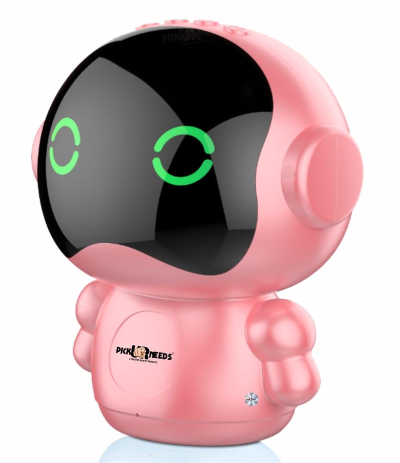 Pick Ur Needs Rechargeable Wireless Mini DJ Bluetooth Speaker HiFi Bass, LED Lights, 800mAh Battery, USB/TF Card Playback - Image 1