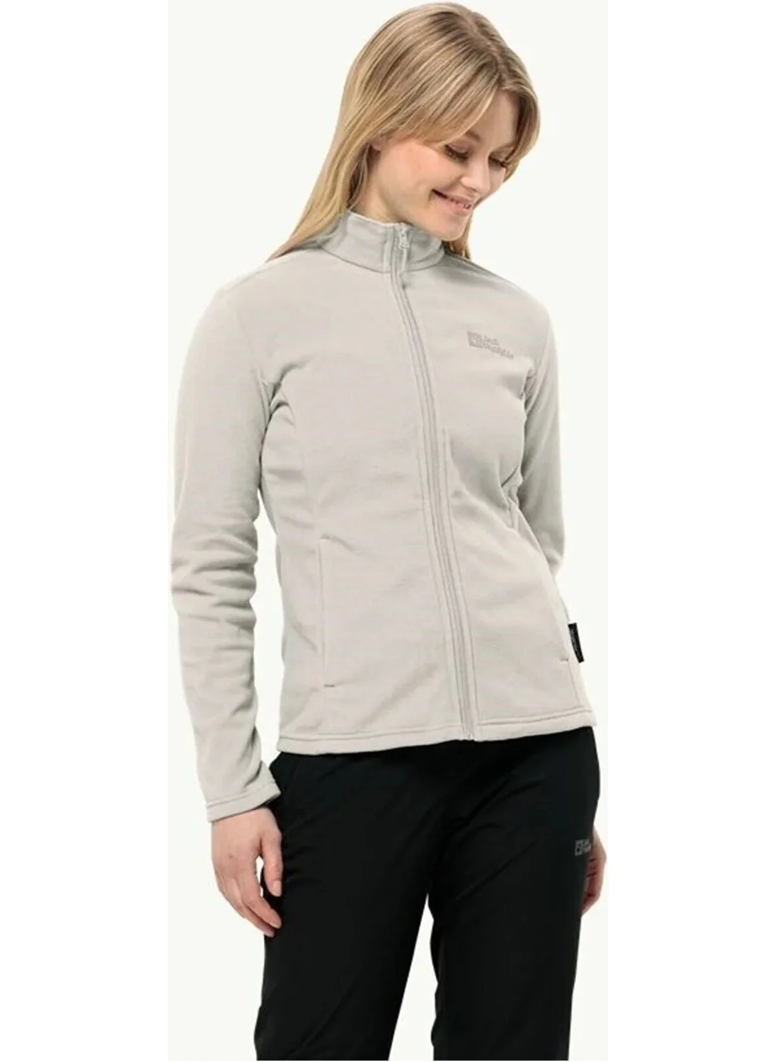 جاك ولفسكن Taunus Fz W Gray Women's Fleece