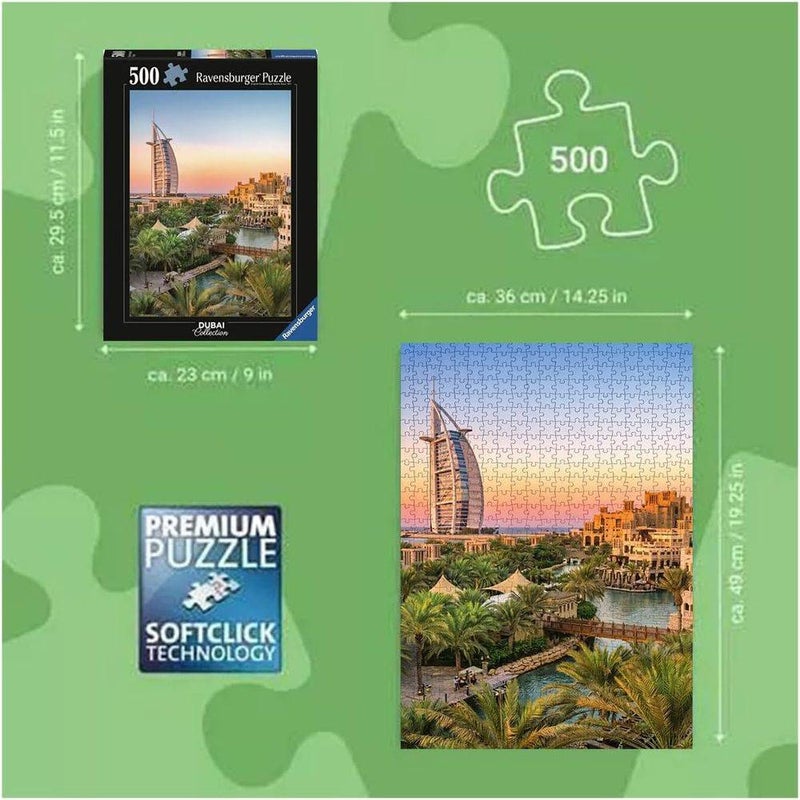Ravensburger لغز صور مدينة دبي من رافينسبورجر (500 قطعة) - Image 3