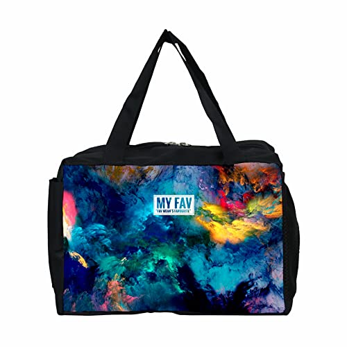 Myfav MY FAV Colorful Insulated Lunch Bag | Stylish Lunch Bag for Office Women & Girls | Leakproof & Water-Resistant | Never-Fade Digital Print | Lightweight, Durable & Spacious Tiffin Bag | Pack of 1 - Image 2
