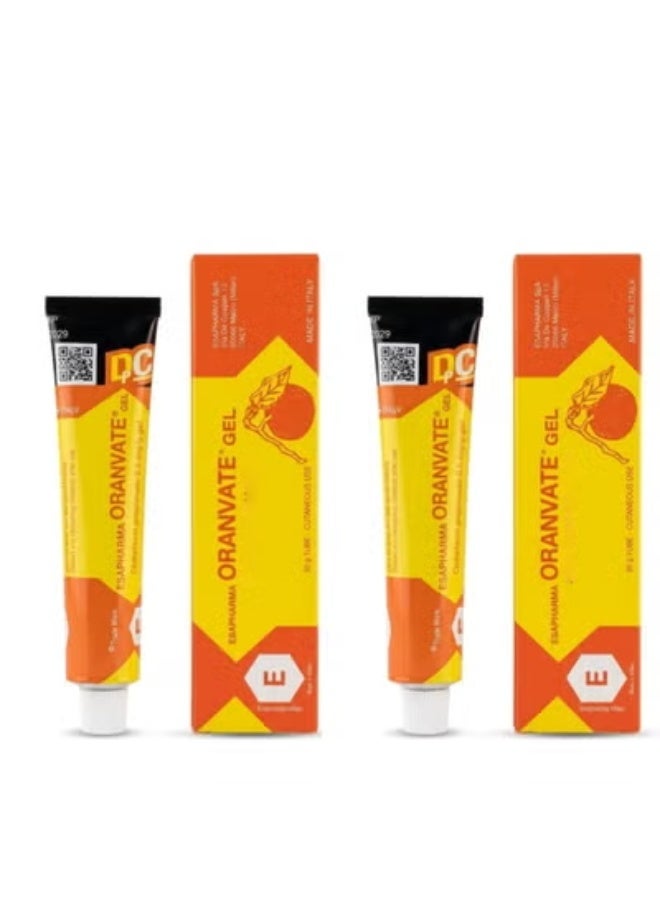 ESAPHARMA Two pieces of Oranvit gel, 30 grams each - Image 1