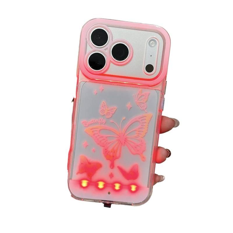 Protective Case | Shockproof Cover for iPhone 17 / 17 Air / 17 Pro / 17 Pro Max | Pink Acrylic | Drop Protection - Image 3