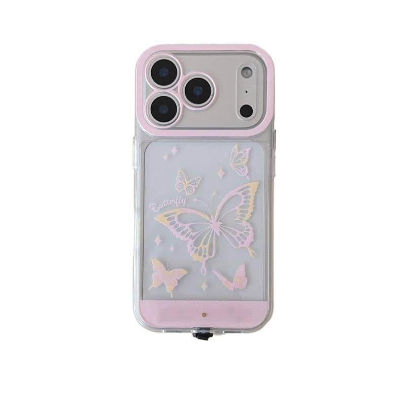 Protective Case | Shockproof Cover for iPhone 17 / 17 Air / 17 Pro / 17 Pro Max | Pink Acrylic | Drop Protection - Image 1