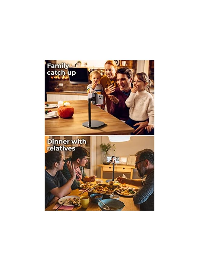 PROMASS ChatStand, Height Adjustable Mobile Phone Stand for Desk | Mobile Phone Holder Stand for Office, Desk Phone Stand for Recording, iPhone Stand for Desk Accessories for Women, iPhone Holder - Image 5