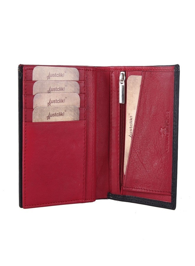 Hawai Men Black Genuine Leather Wallet (8 Card Slots) - Image 2