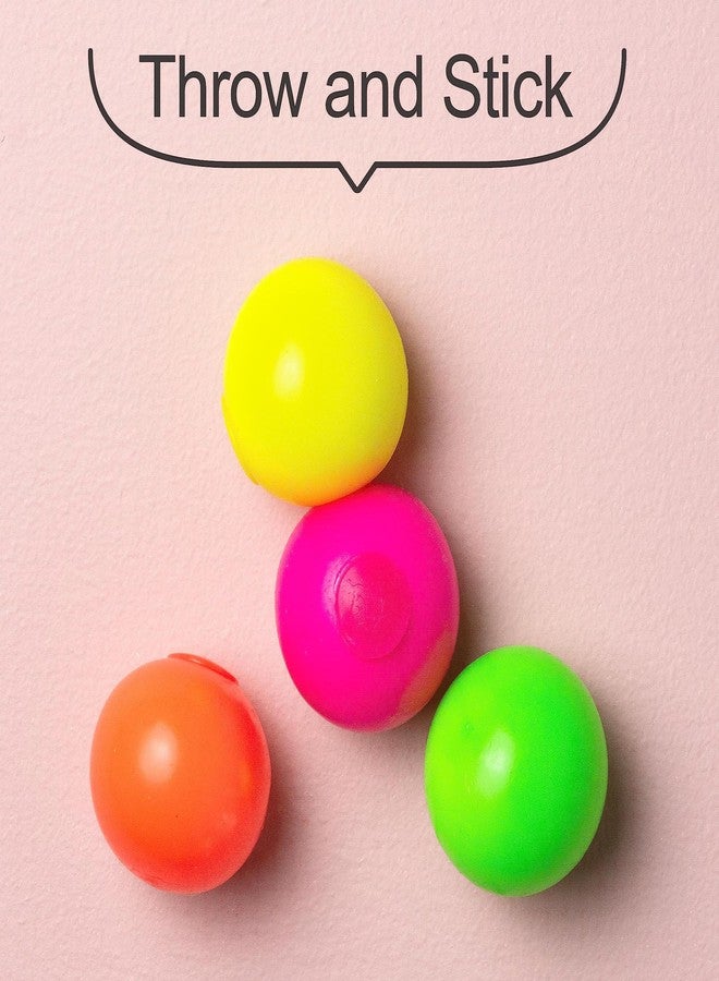 Expressions 12pc Value Pack - Squeeze Balls in Assorted Neon Colors - Fidget Toy Stress Balls for Adults and Kids - Anxiety Relief Items to Squish, Squeeze, Throw and Stick Fidgets for Kids - Image 2