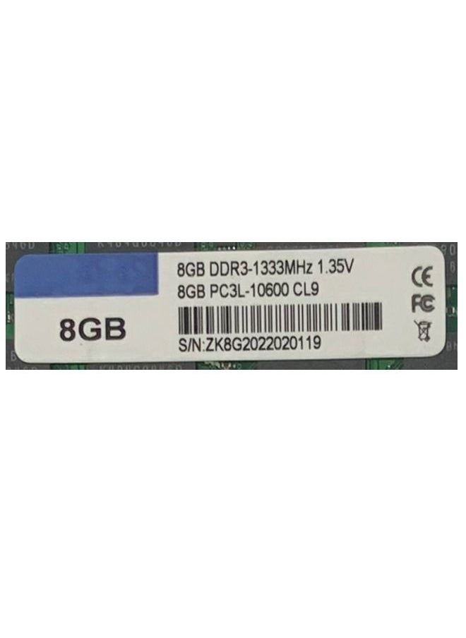 Generic - Ram DDR3 8GB 1333MHz / 10600 For Laptop - Image 1
