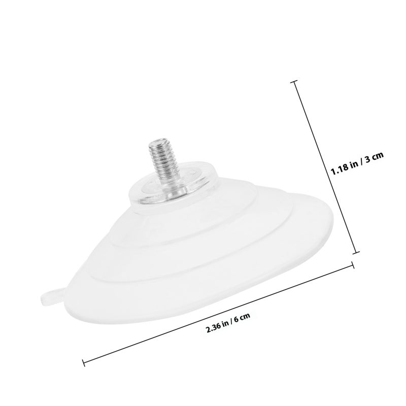 10pcs Cups PVC Thickened Pads Thread Screw In Cups - Image 2
