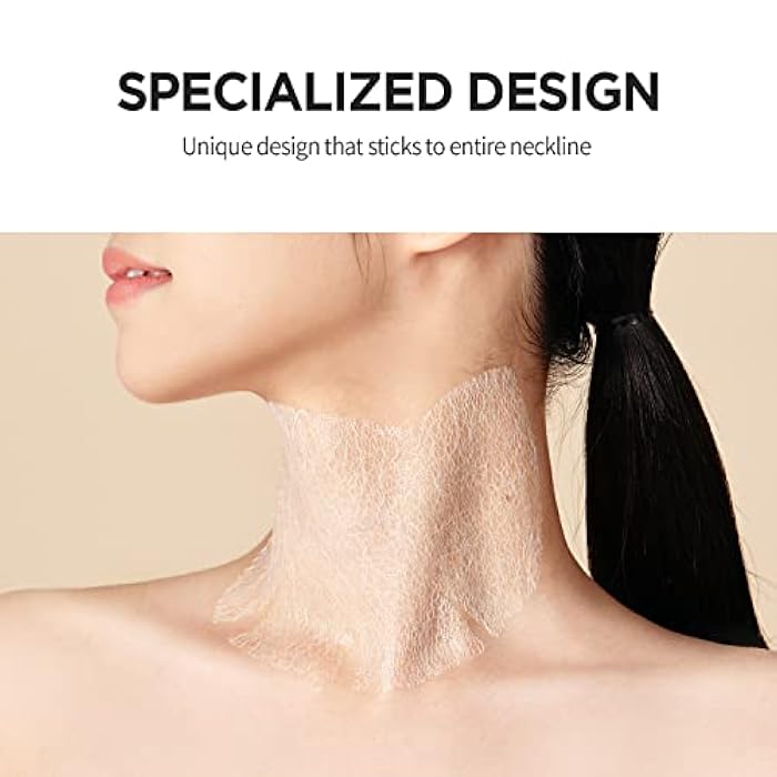 MEDITHERAPY Wrinkle-fit Neck Mask - Neck Wrinkle Patches, Firming and Tightening Korean Deep Collagen Masks - Hyaluronic Acid NeckTargeted Mesh Sheet Mask for Lifting Sagging Skin - Boosting Elasticity 7EA - Image 2