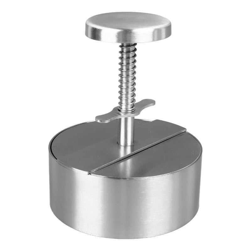304 Stainless Steel Hamburger Press Patty Maker Mold 11 4cm Kitchen Gadget - Image 2