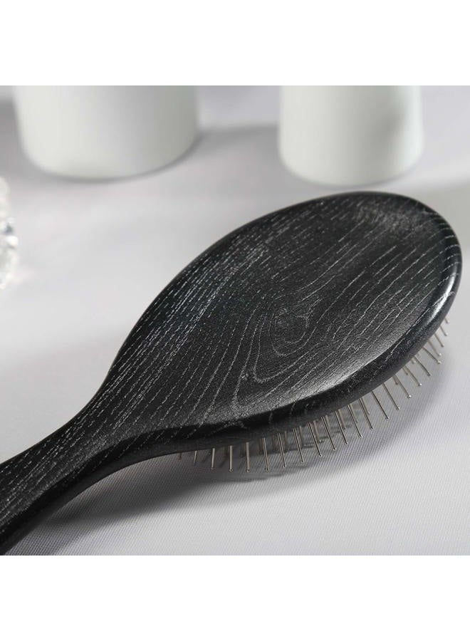 BESTOOL Hair Brush, Paddle Detangler Brush with Metal Bristles for Women/Men/Kids Detangling & Massaging, Anti Static, Best for All Hair Types Wet & Dry DailyUse - Image 4
