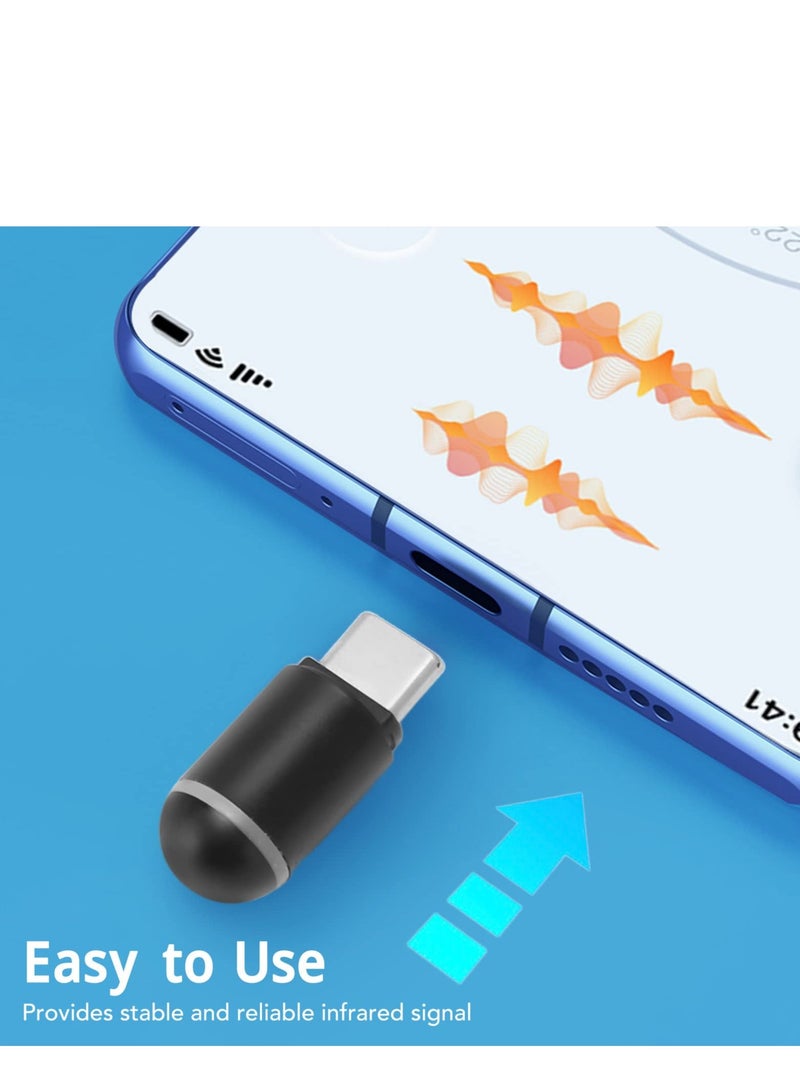 Smartphone IR Remote Control Adapter - USB C Infrared Blaster for Universal of Air Conditioner, TV, DVD, STB - Image 5