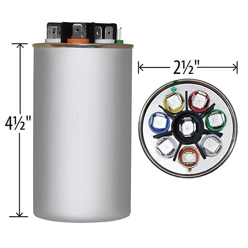 AMRAD Turbo 200 Universal Motor Run Capacitor - 67.5 MFD, 440V - Image 4