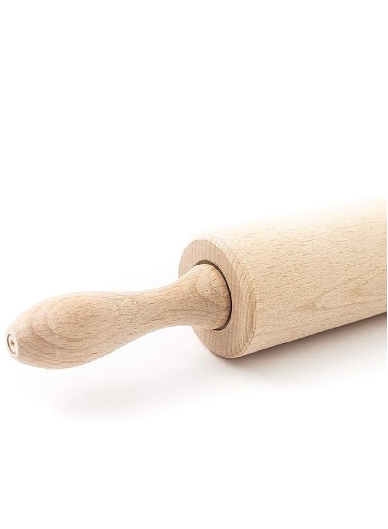 Professional beech wood rolling pin - Image 1