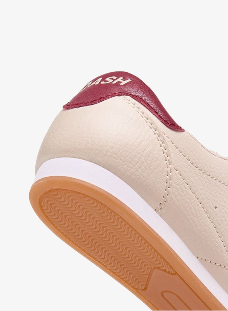 Dash Women Stitch Detail Sneakers with Lace-Up Closure - Image 5