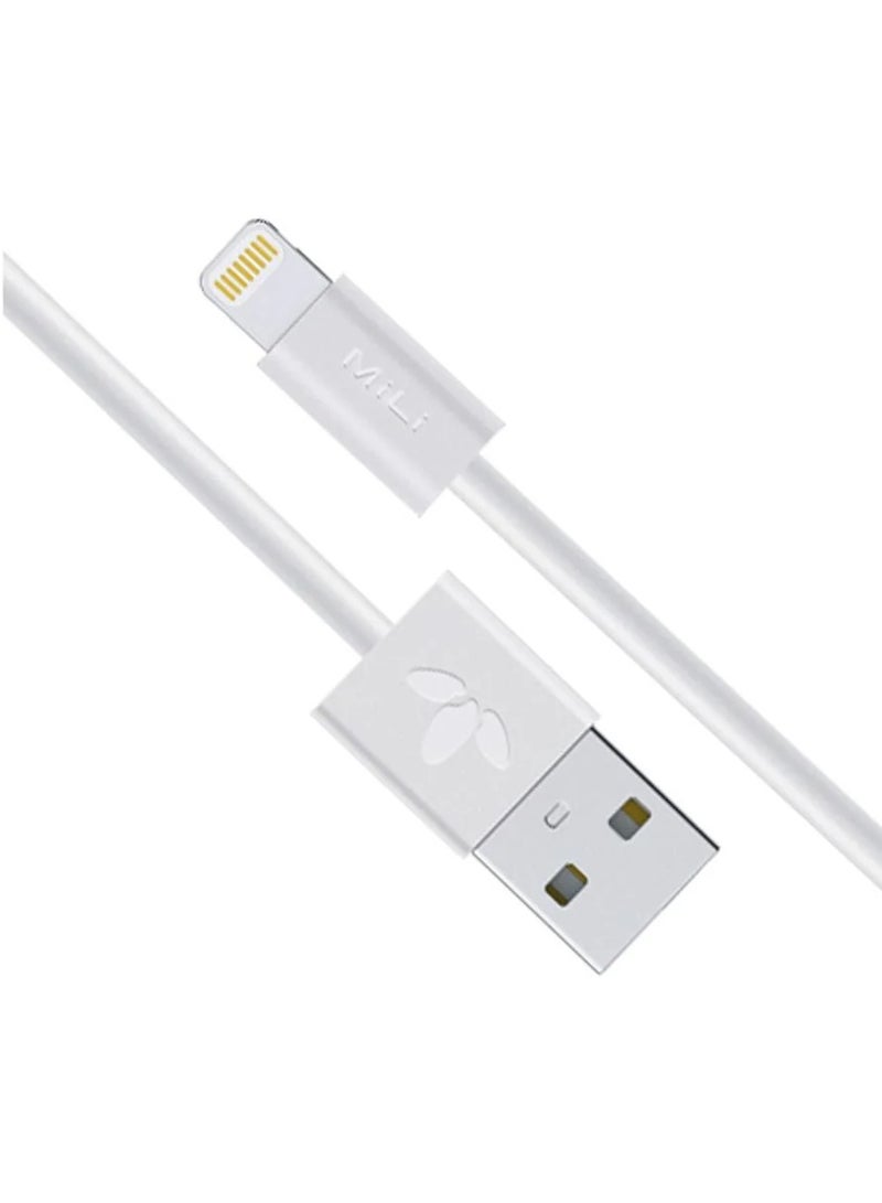 ميلى سلك شاحن (USB-A - LIGHTNING) (2.4A HI-L20) يو اس بي - ايفون من MiLi - Image 4