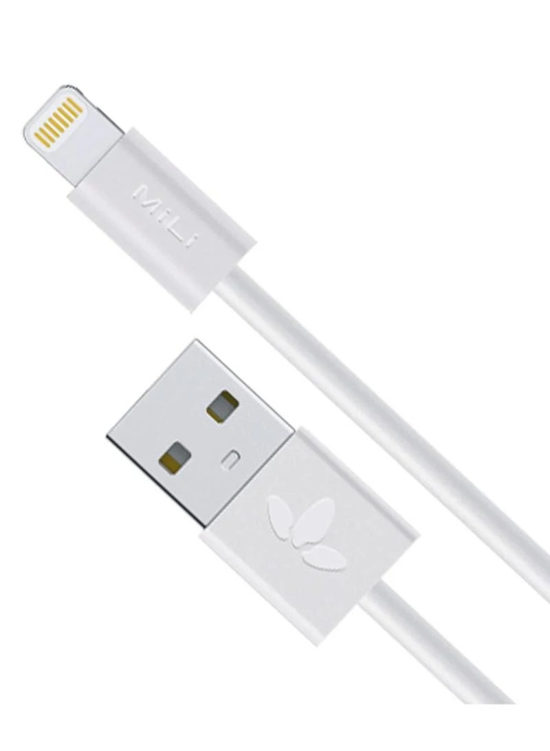 ميلى سلك شاحن (USB-A - LIGHTNING) (2.4A HI-L20) يو اس بي - ايفون من MiLi - Image 3