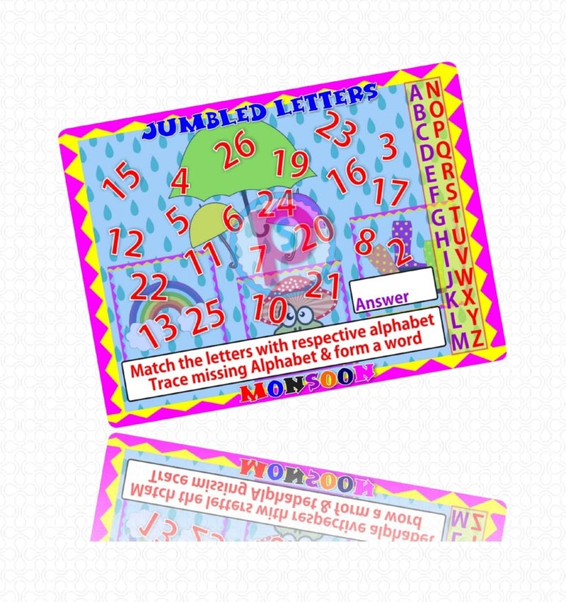 PartyStuff Paper Games - Monsoon Guess Word (48 Piece) - Image 2