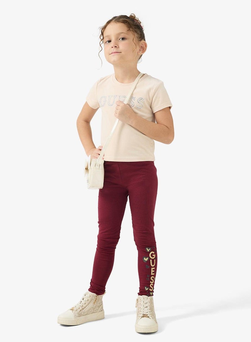 GUESS Kids Printed Leggings - Image 1