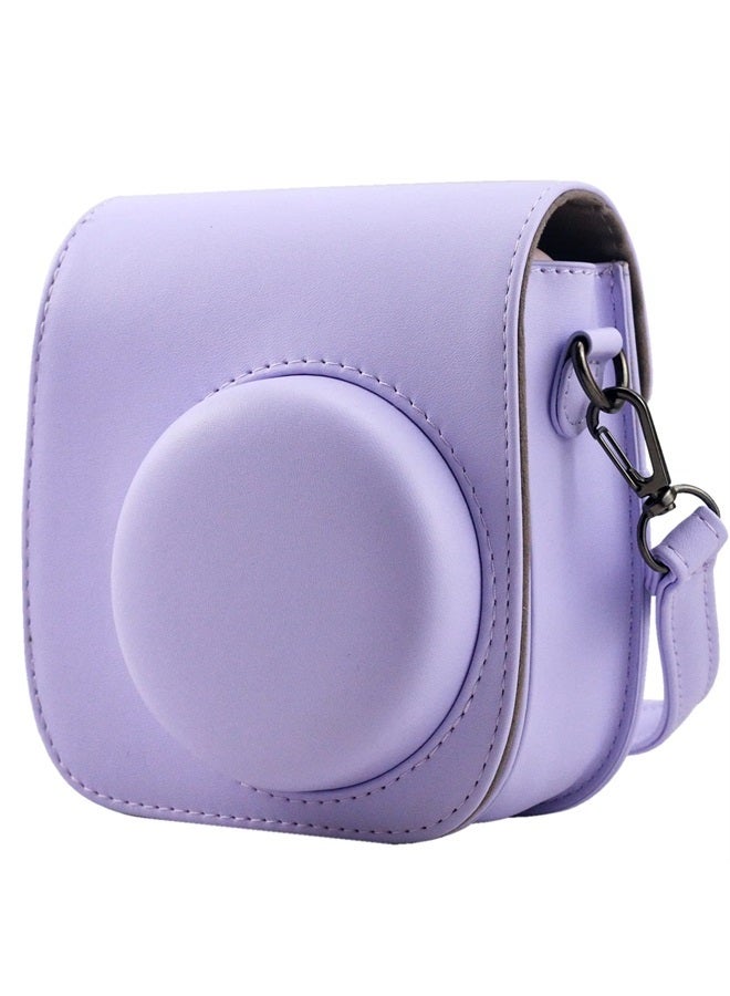 Frankmate Protective Case Compatible with Fujifilm Instax Mini 12 11 9 8 Instant Film Camera with Accessory Pocket and Adjustable Strap - Image 1