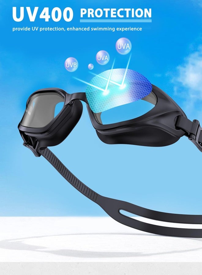 Vegemono Swim Goggles, Unisex Adult Swimming Goggles Anti Fog Anti UV No Leakage Wide View for Men Women Youth - Image 3