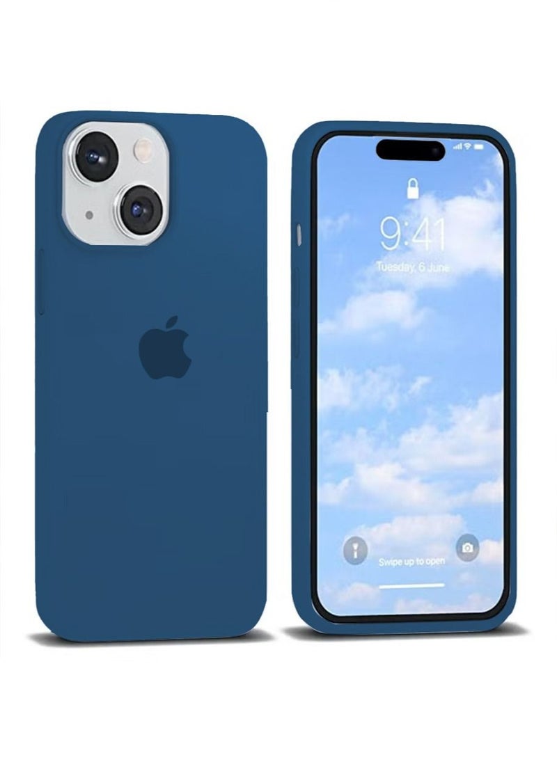 iPhone 15 Mobile Case Cover with Soft Liquid Silicone Protection Anti-Scratch Shockproof Accessories Slim Protective Back Cover with Comfortable Hold Touch Feeling and Anti-fingerprint - Image 1