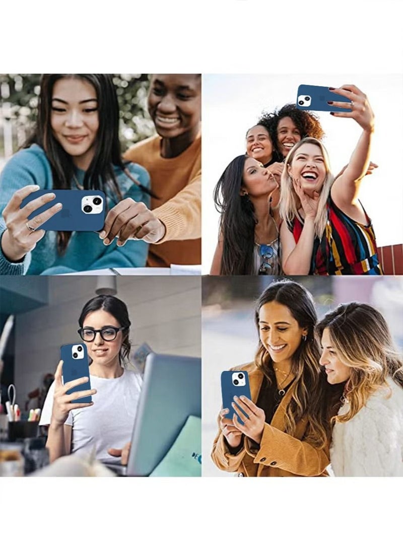 iPhone 15 Mobile Case Cover with Soft Liquid Silicone Protection Anti-Scratch Shockproof Accessories Slim Protective Back Cover with Comfortable Hold Touch Feeling and Anti-fingerprint - Image 5