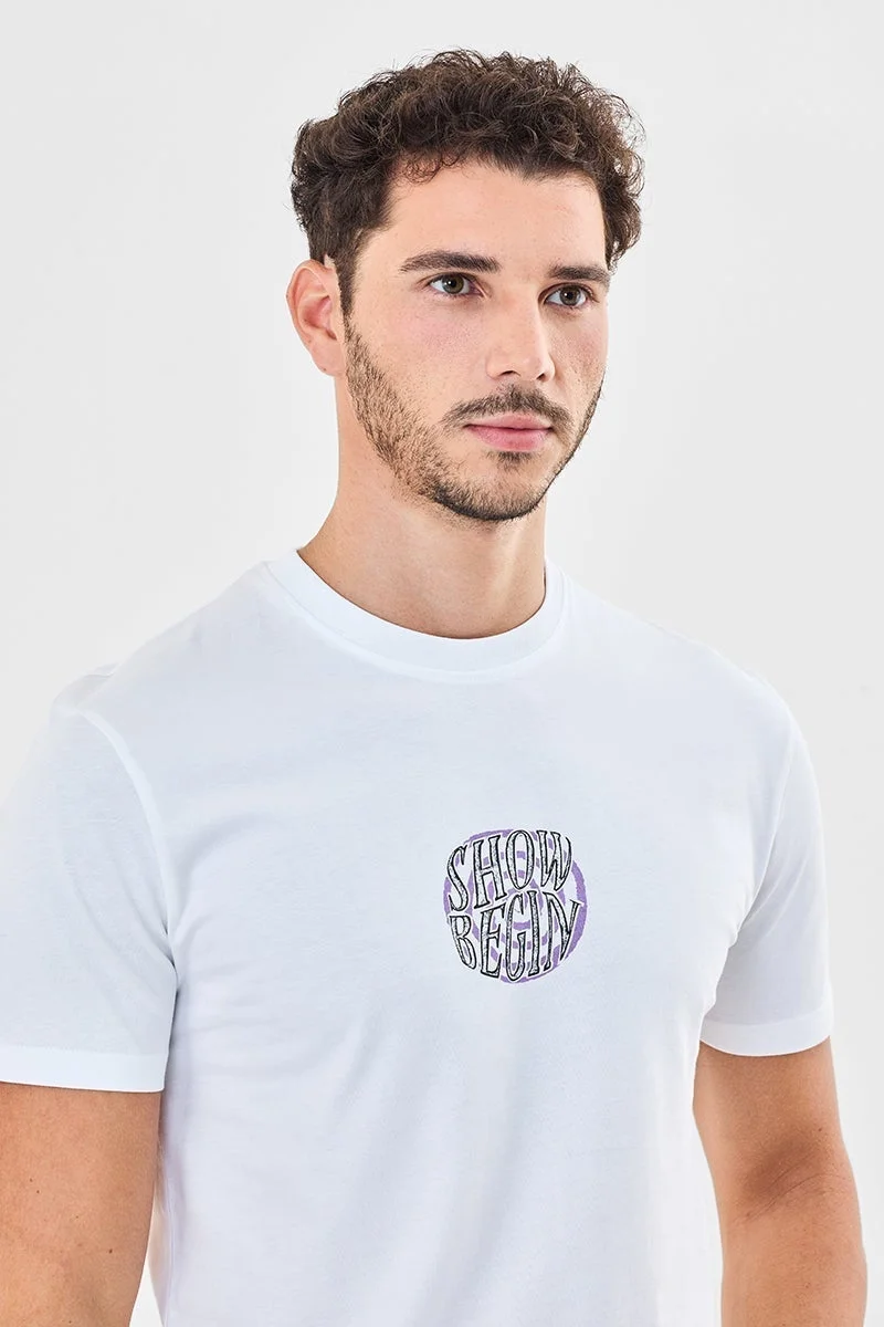 سنيتش تيشيرت قطني % برسومات