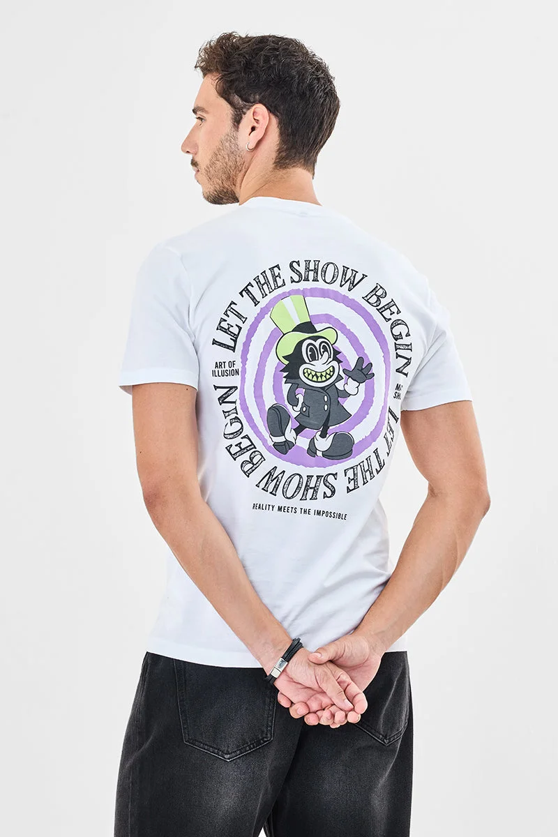 SNITCH 100% Cotton Graphic T-Shirt