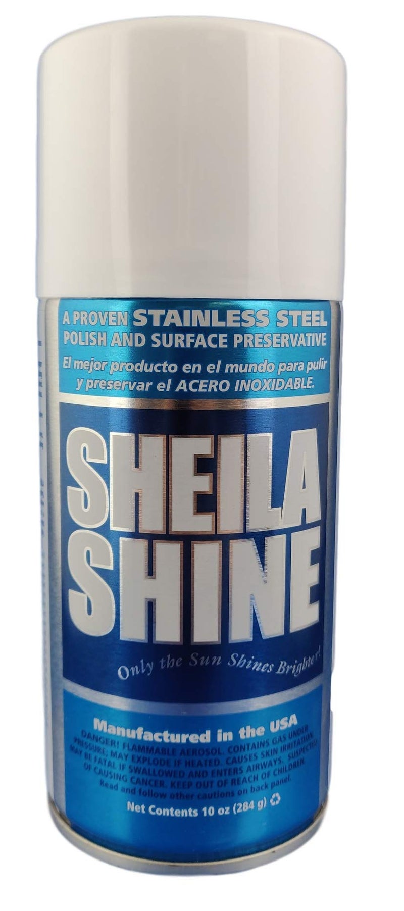 Sheila Shine Stainless Steel Polish & Cleaner | 12 x 10 oz Aerosol Spray Can| Protects Appliances from Fingerprints and Grease Marks | Residue & Streak Free |10 Oz Aerosol Can | Pack of 12 - Image 2