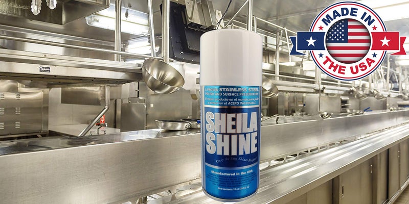 Sheila Shine Stainless Steel Polish & Cleaner | 12 x 10 oz Aerosol Spray Can| Protects Appliances from Fingerprints and Grease Marks | Residue & Streak Free |10 Oz Aerosol Can | Pack of 12 - Image 4