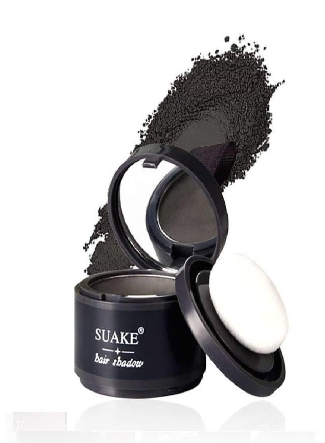 CREDOXO Hair & Skin Clinics No Grey Root Touch Up Powder | Hair Concealer For Grey Hair | Instant Root Cover Up Hair Color | Black 4 gm - Image 4