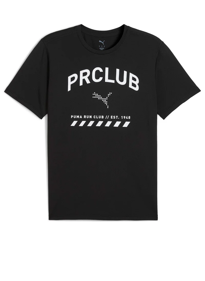 PUMA Run Club Graphic Mesh T-Shirt