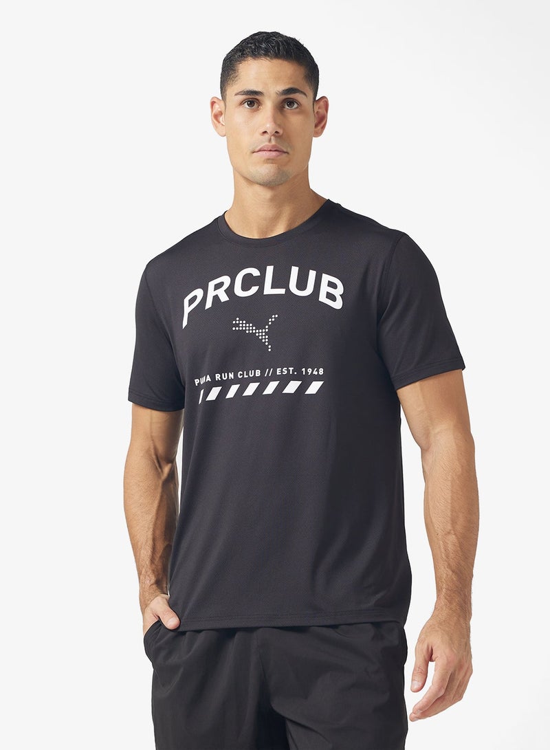 PUMA Run Club Graphic Mesh T-Shirt - Image 1