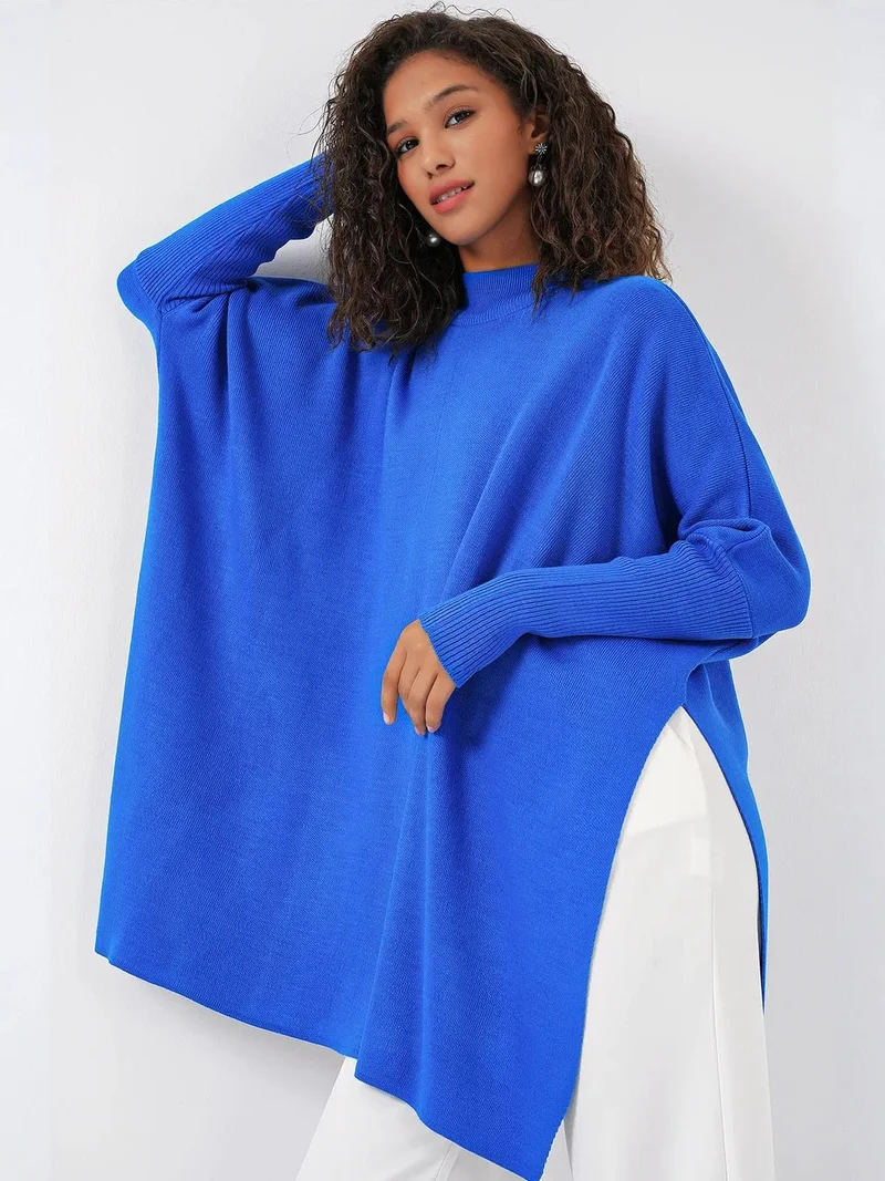BDART Oversized Acrylic Crew Neck Jumper