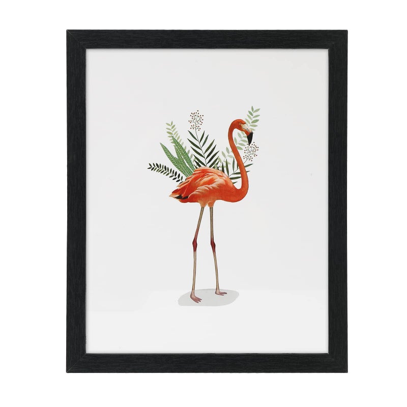 NAOKBOEE 6x9 Picture Frame in Black Horizontal and Vertical Formats for Wall and Tabletop Composite Wood with Shatter Resistant Plexiglass