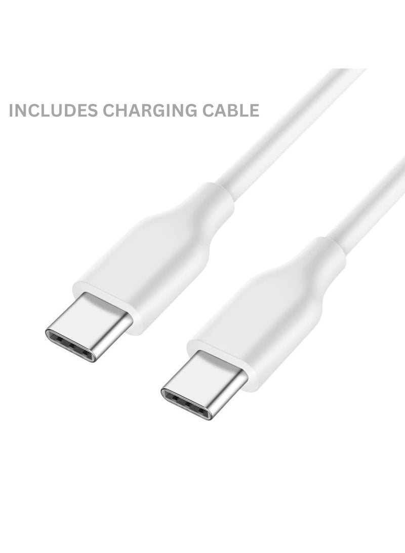 Super Fast Charger Type C Adapter Plug Dual Port Charger For All Devices High Power Charger For All Phones and Tablet (Includes 1 Charging Cables)  - Image 5
