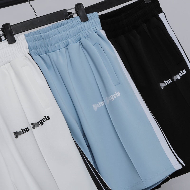Trendy Brand Palm Couple Sports Casual Shorts Men'S And Women'S Straight Tether Elastic High Street Pants - Image 2